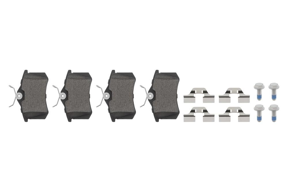 TOPRAN 107 239 Brake pad set, disc brake