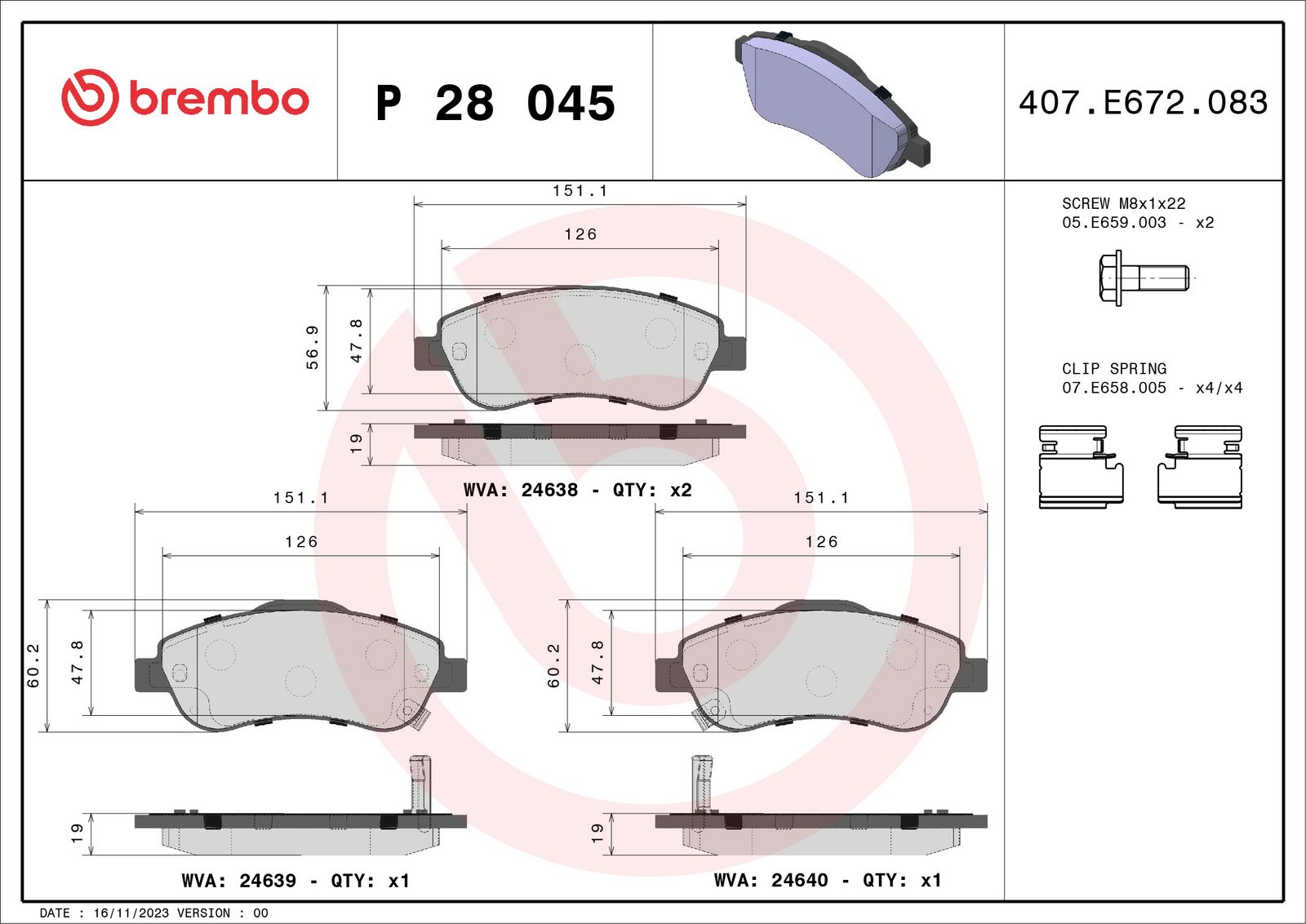 stabdžių trinkelių rinkinys, diskinis stabdys