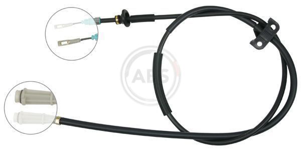 A.B.S. K16666 Cable pull, parking brake