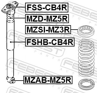 Bush, shock absorber-1