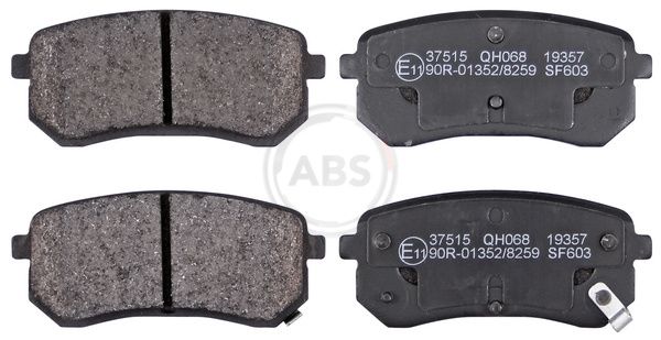 A.B.S. 37515 Brake pad set, disc brake