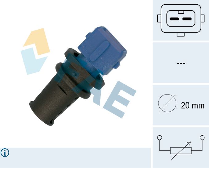 FAE 33525 Sensor, intake air temperature