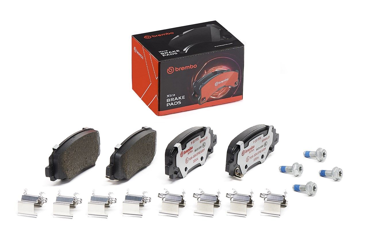 BREMBO P 23 177X Brake pad set, disc brake
