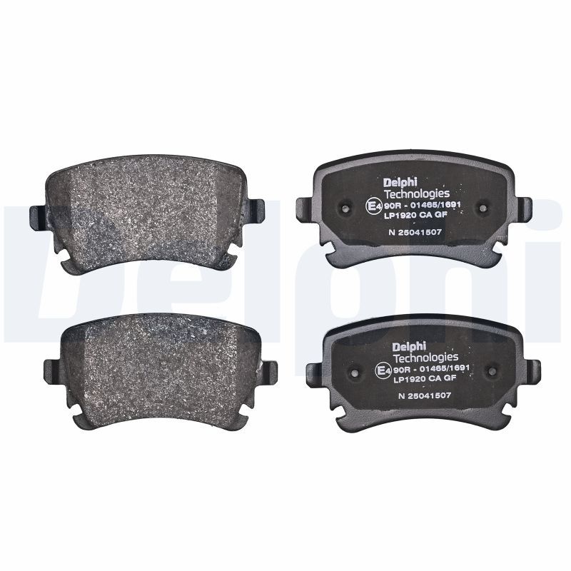 Brake Pad Set, disc brake-1