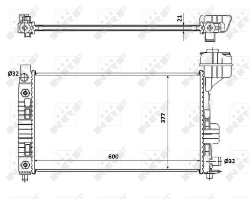 Radiator, engine cooling-4