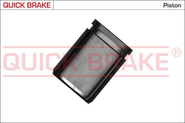Piston, brake caliper