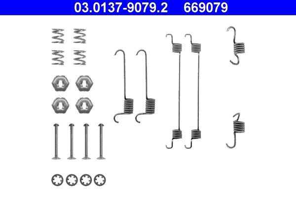 ATE 03.0137-9079.2 Accessory kit, brake shoes