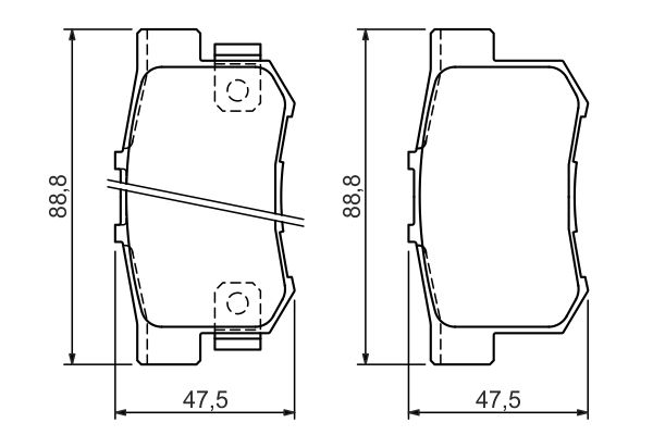 Brake Pad Set, disc brake-7
