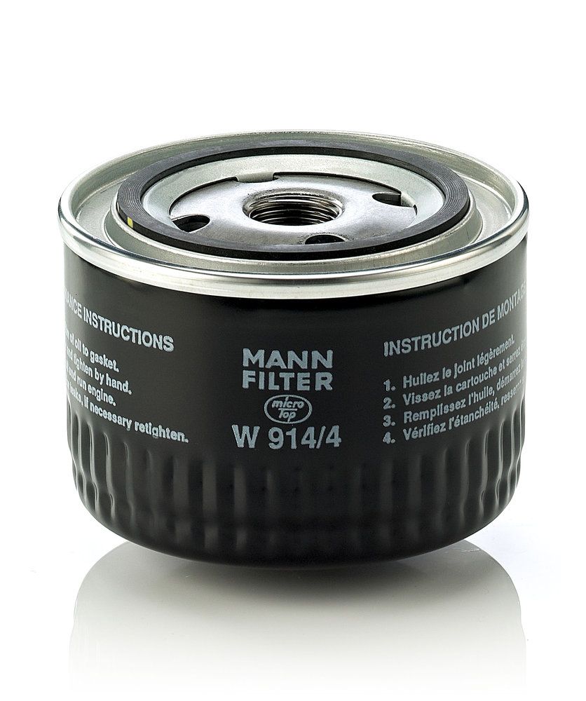 MANN-FILTER W 914/4 Oil filter