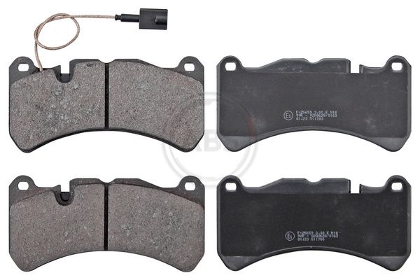 A.B.S. 35173 Brake pad set, disc brake