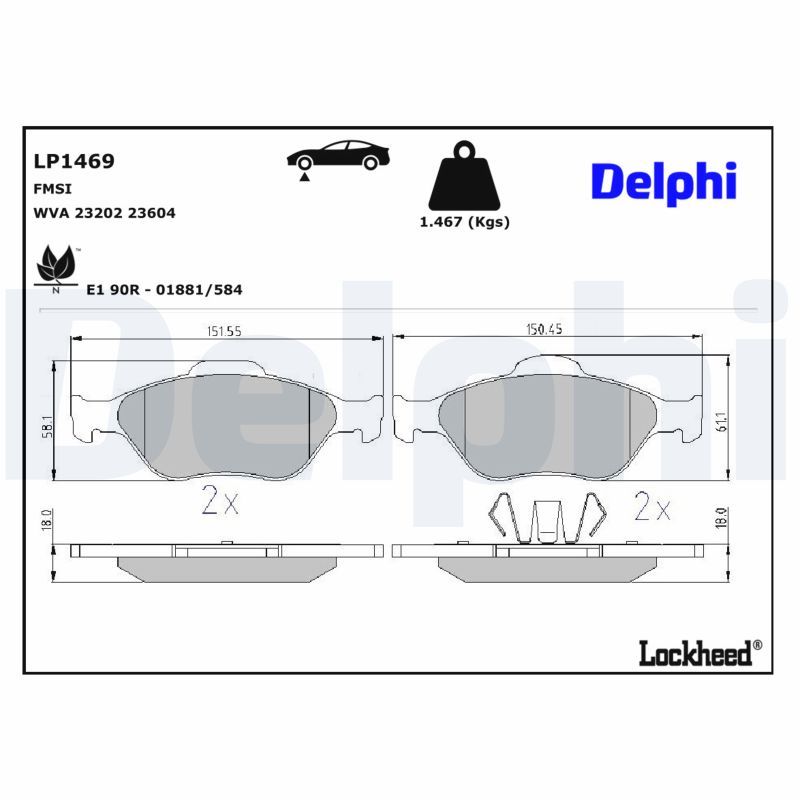 Brake Pad Set, disc brake-3