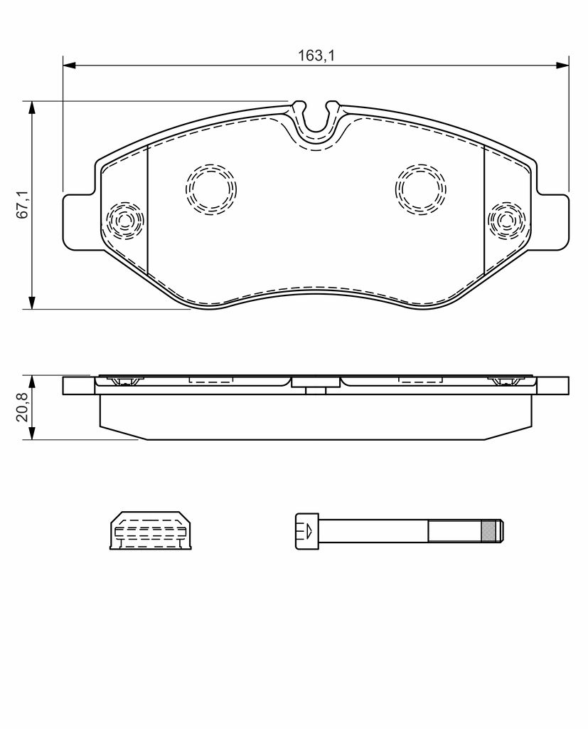 Brake Pad Set, disc brake-5