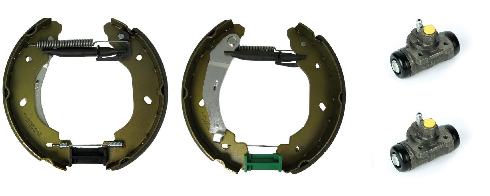 JURID 381509J Brake shoe set