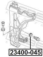 Gasket, washer fluid pump/washer fluid reservoir-1