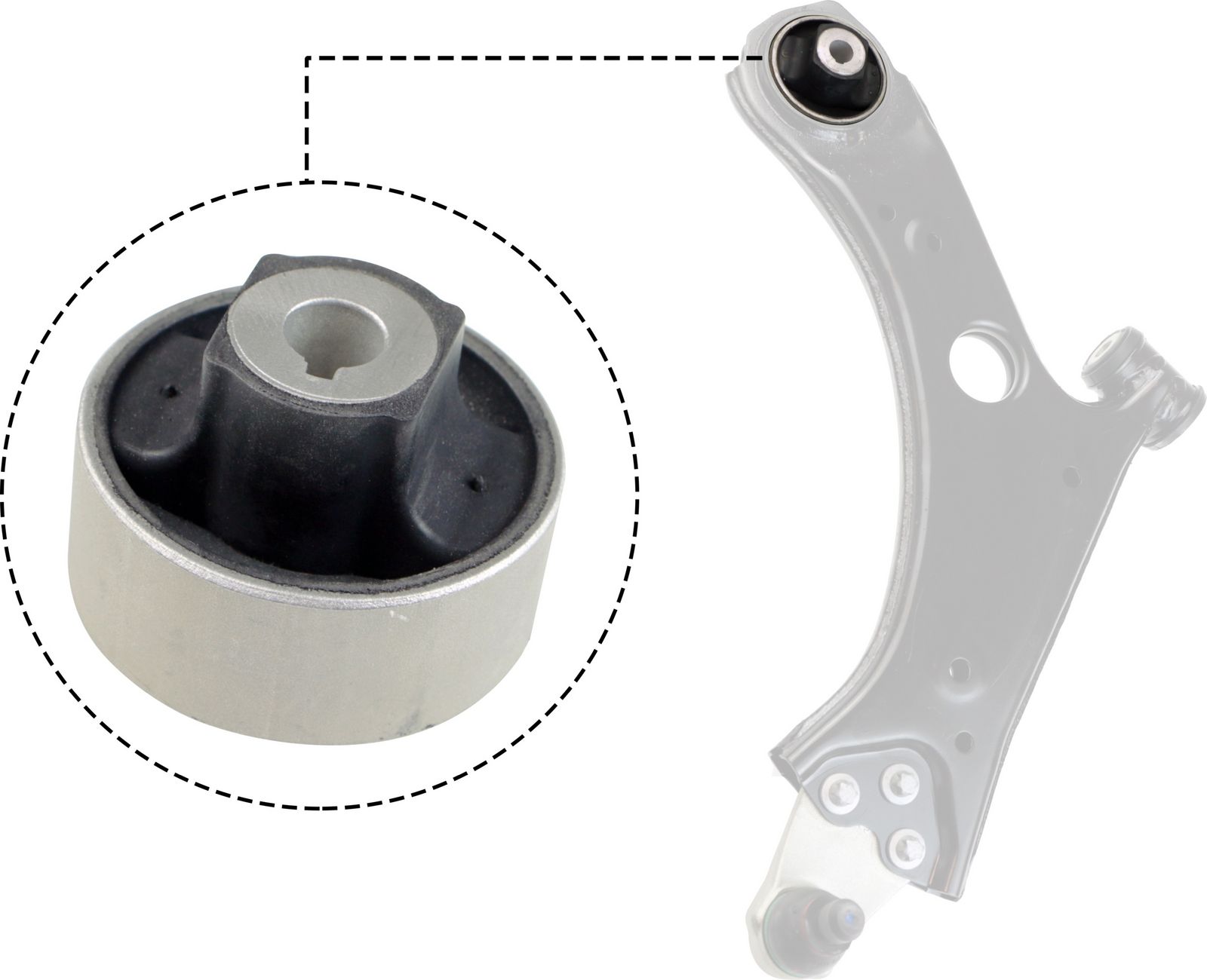 GATES AWS1838 Mounting, control/trailing arm