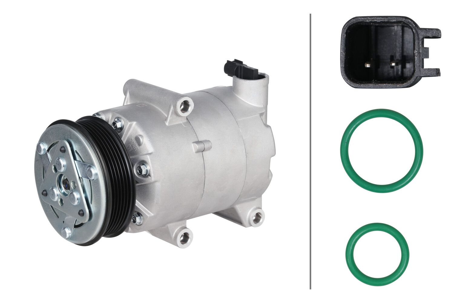 HELLA 8FK 366 202-501 Compressor, air conditioning