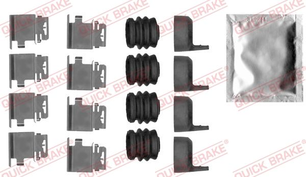 QUICK BRAKE 109-0036 Accessory kit, disc brake pad