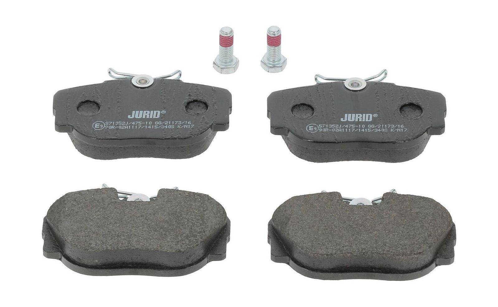 JURID 571352J Brake pad set, disc brake