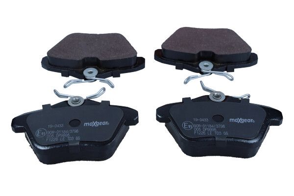 MAXGEAR 19-0433 Brake pad set, disc brake
