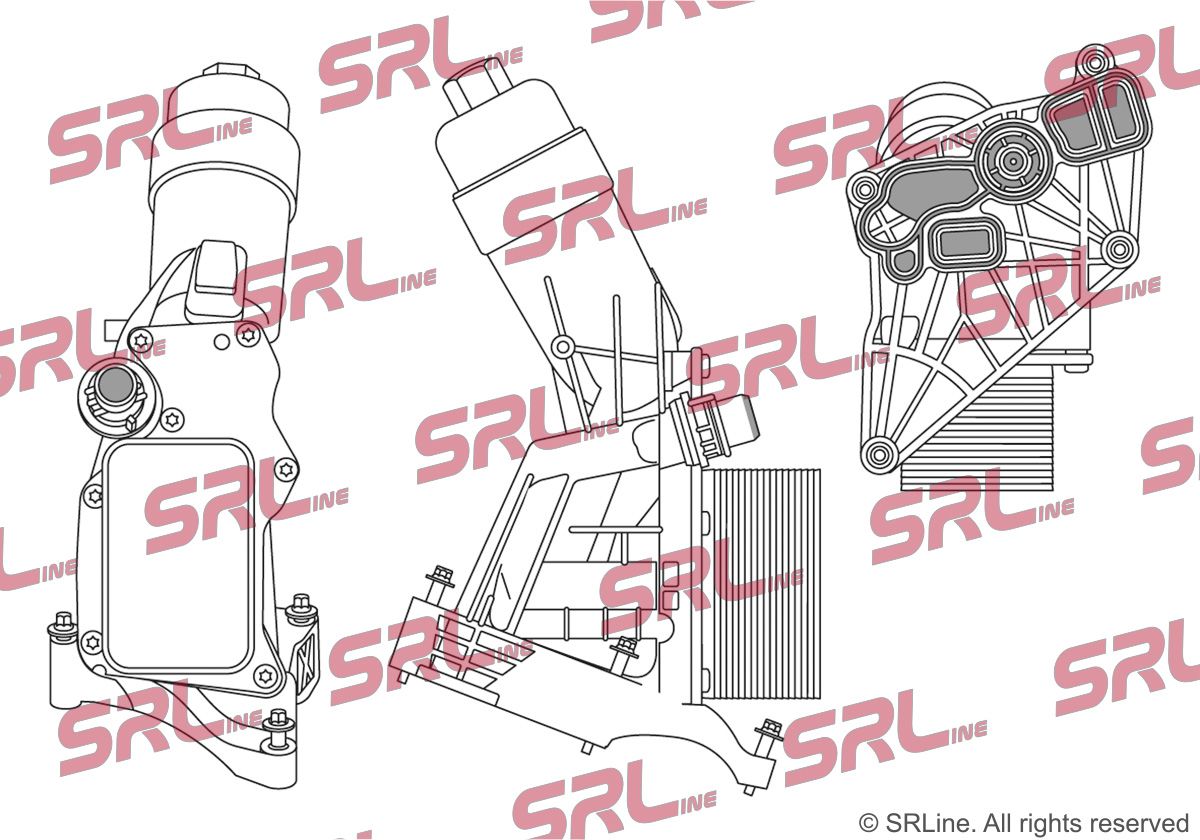 Oil Cooler, engine oil