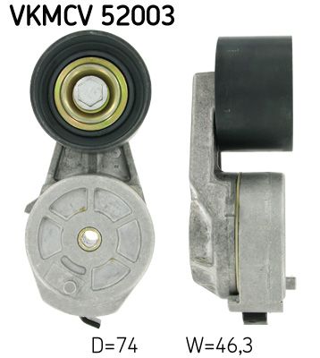 Belt Tensioner, V-ribbed belt