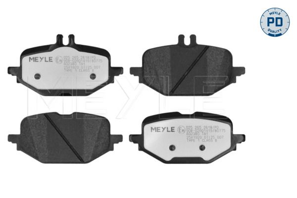 MEYLE 025 265 2618/PD Brake pad set, disc brake
