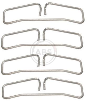 priedų komplektas, diskinių stabdžių trinkelės