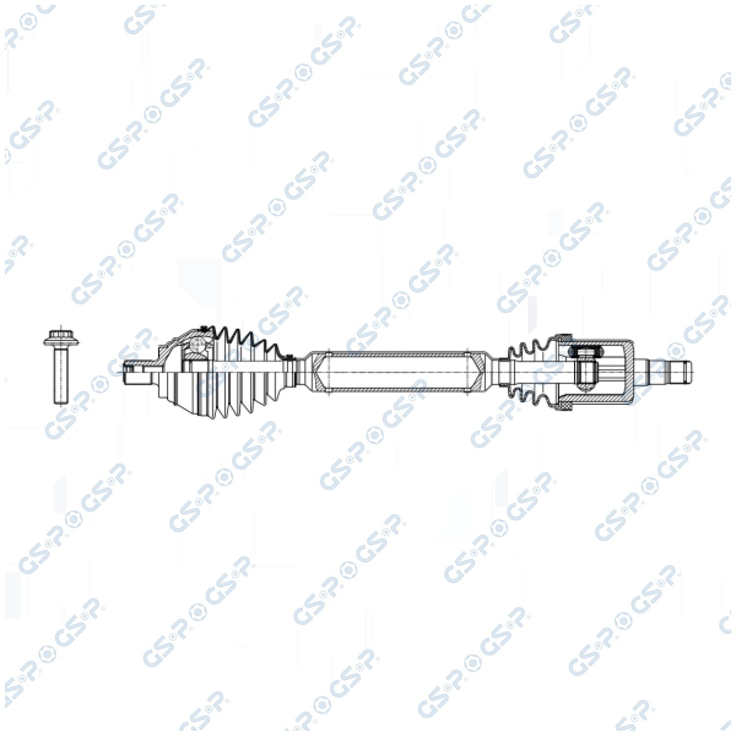 GSP 261112OL Drive shaft