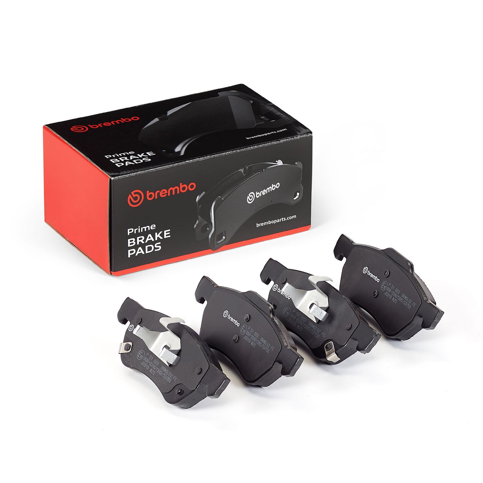 BREMBO P 51 003 Brake pad set, disc brake