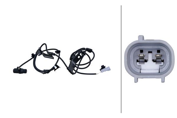 HELLA 6PU 230 048-811 Sensor, wheel speed