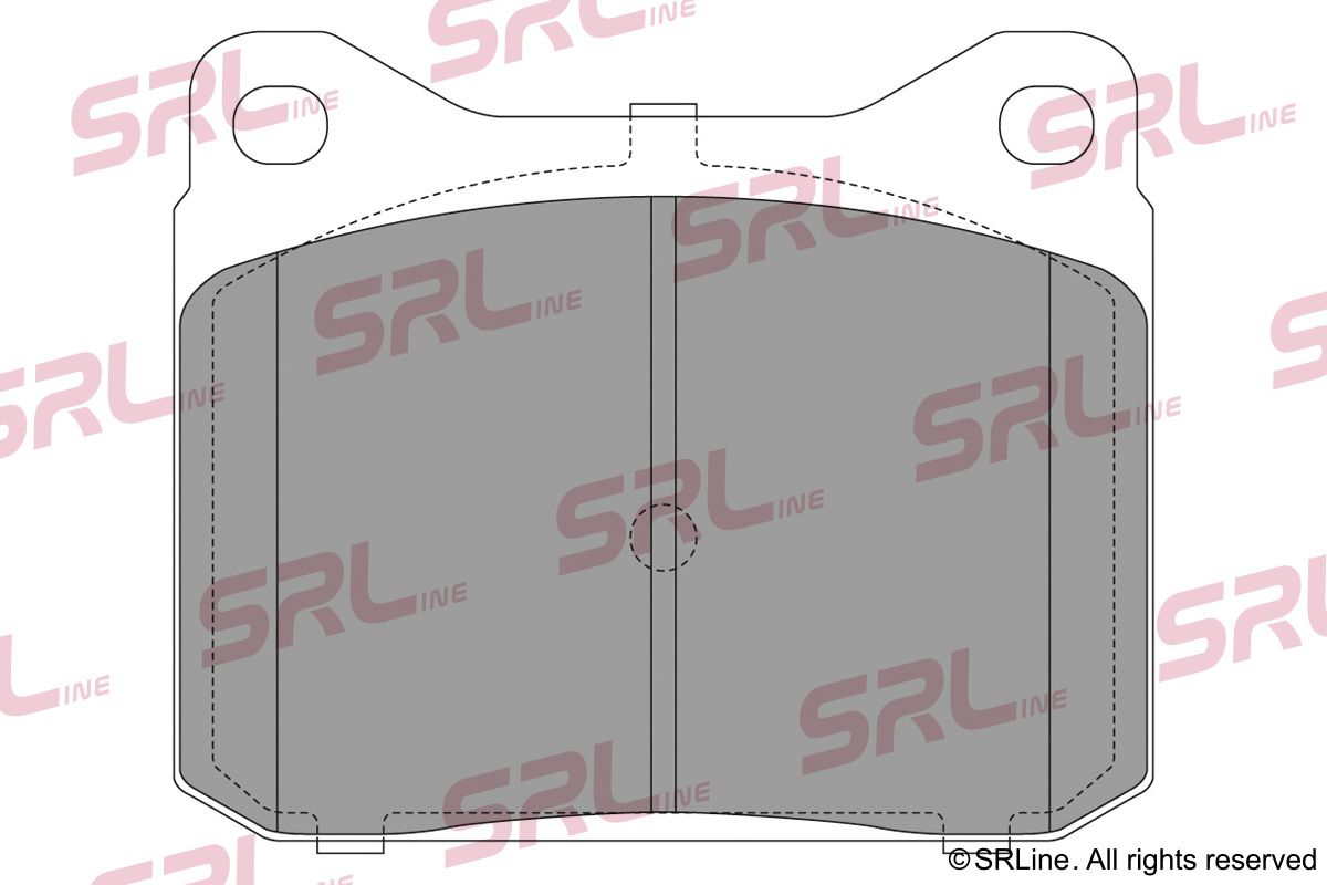 SRLINE S70-0440 Brake pad set, disc brake