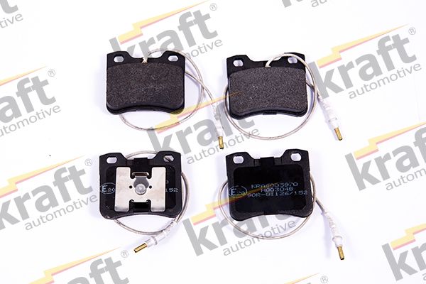 KRAFT AUTOMOTIVE 6005970 Brake pad set, disc brake