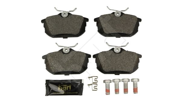 HART 249 172 Stabdžių trinkelių rinkinys, diskinis stabdys