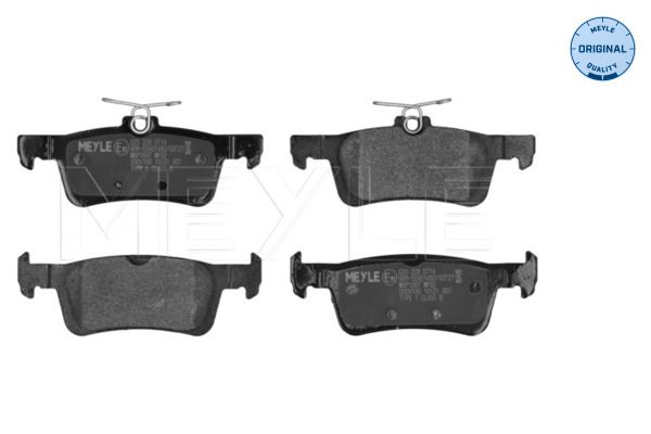 MEYLE 025 228 0714 Brake pad set, disc brake