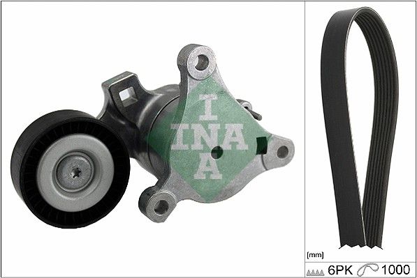 SCHAEFFLER INA 529 0214 10 V-ribbed belt set