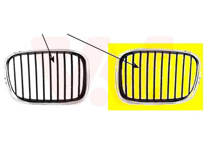 VAN WEZEL 0637511 Radiator grille