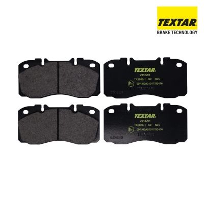 TEXTAR 2912204 Brake pad set, disc brake