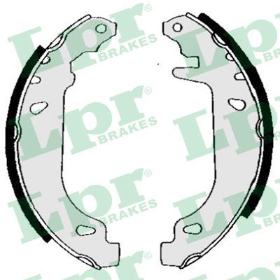 LPR 04880 Brake shoe set