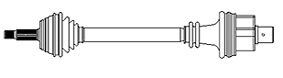 METELLI 17-0302 Drive shaft