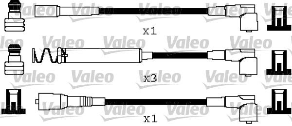 VALEO 346669 Ignition cable kit