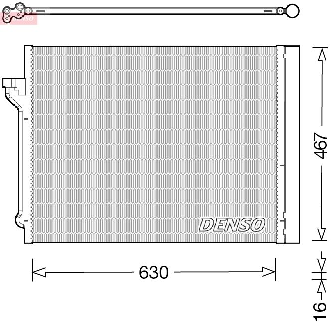 Condenser, air conditioning