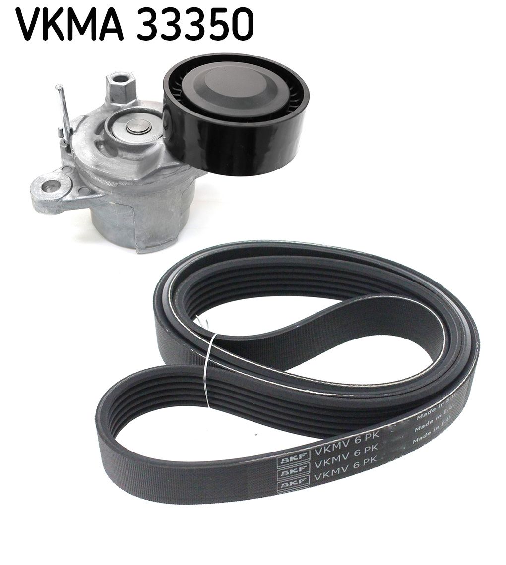 SKF VKMA 33350 V-ribbed belt set