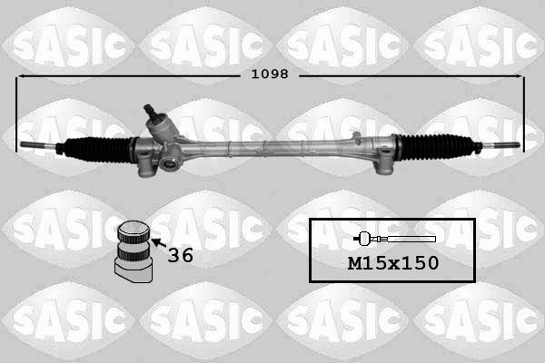 SASIC 7376042B Steering gear