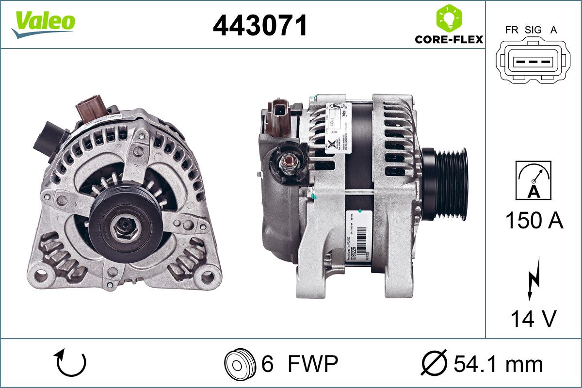 VALEO 443071 Alternator