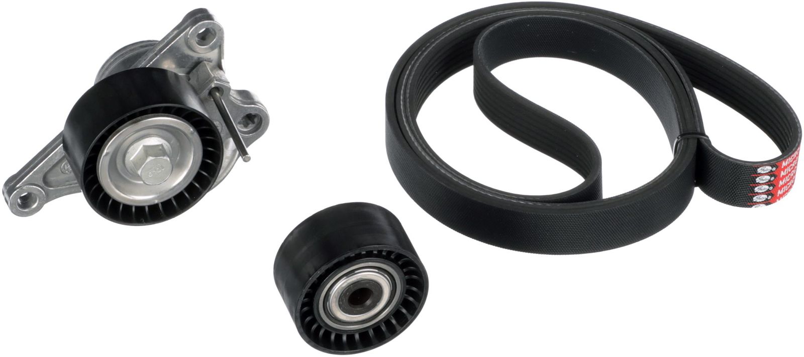 GATES K017PK1685 V-ribbed belt set