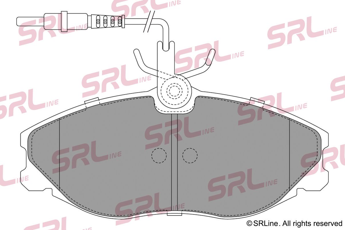 SRLINE S70-0147 Brake pad set, disc brake