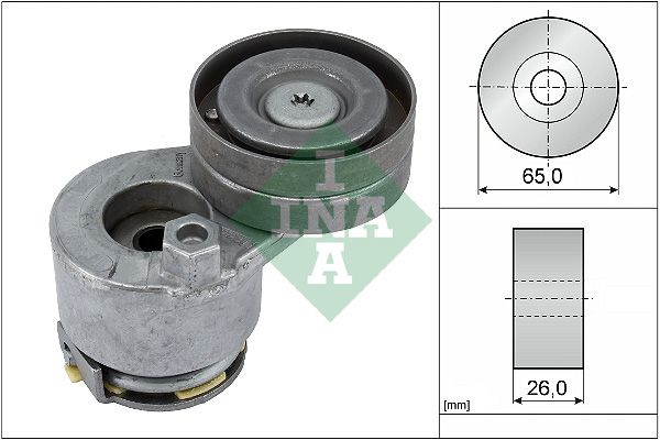 SCHAEFFLER INA 534 0240 10 Belt tensioner, v-ribbed belt