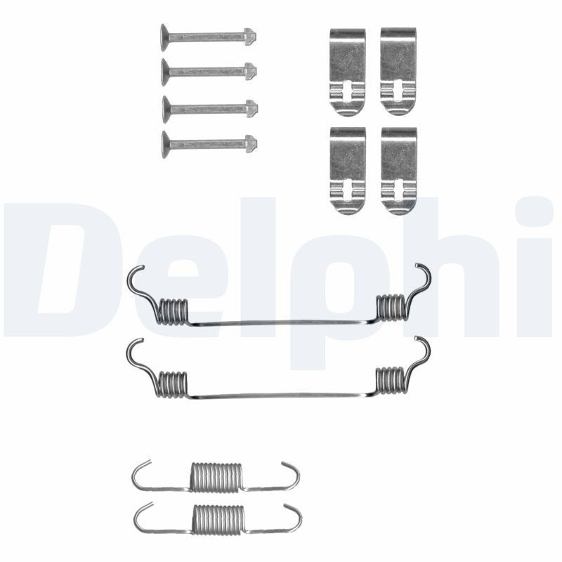 DELPHI LY1400 Accessory kit, parking brake shoes