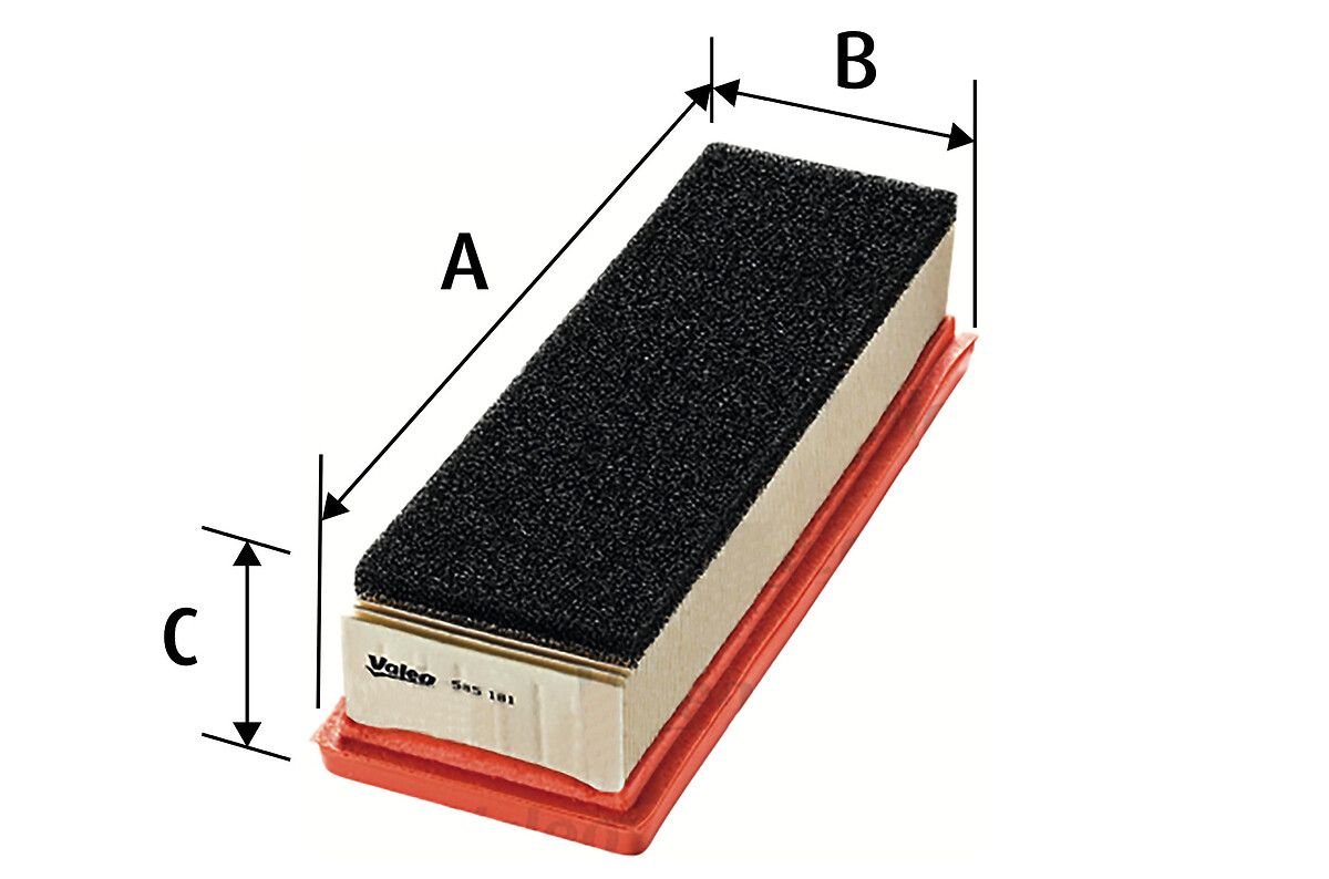 VALEO 585181 Air filter