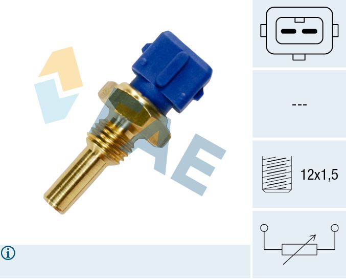 FAE 33010 Sensor, coolant temperature